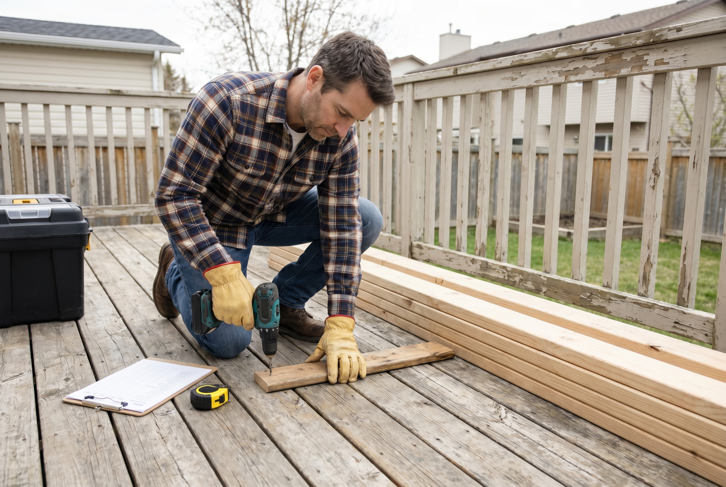 Deck Repair Cost Estimator