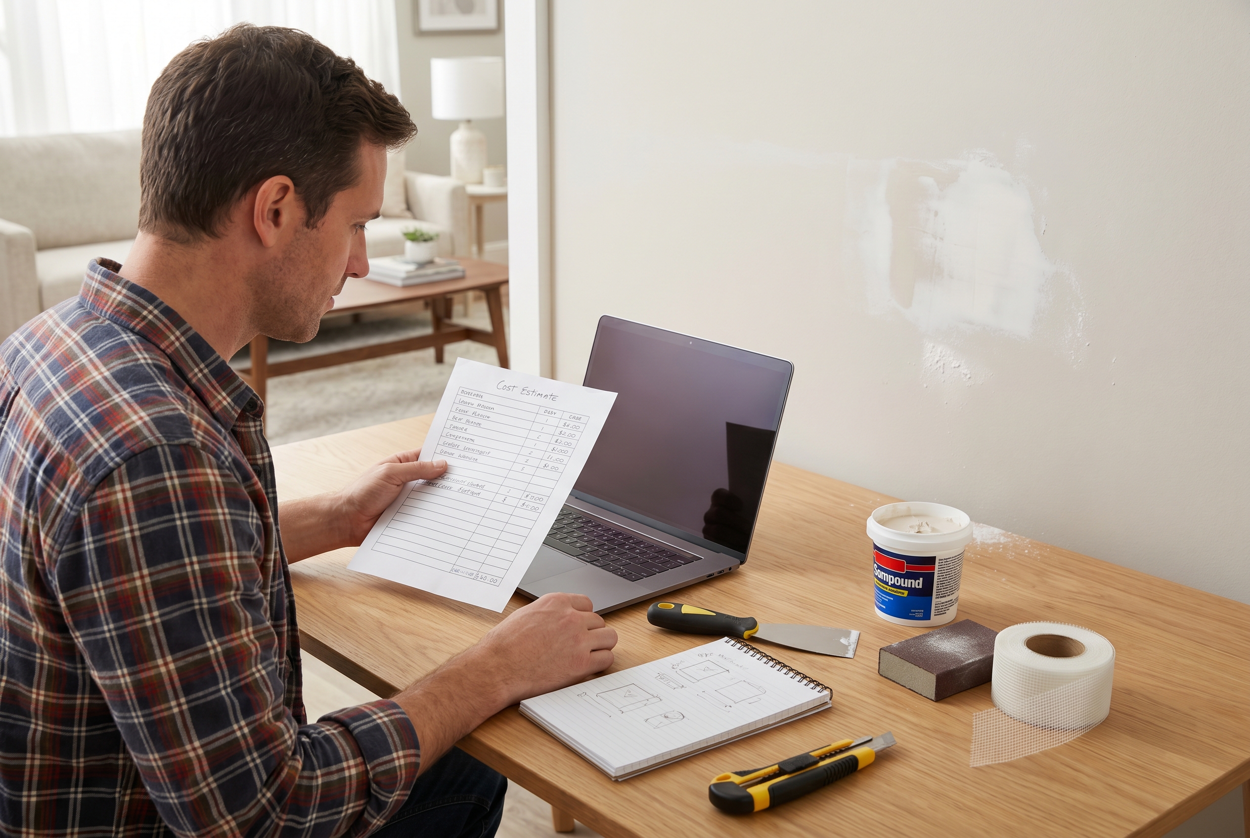 Drywall Repair Cost Estimator