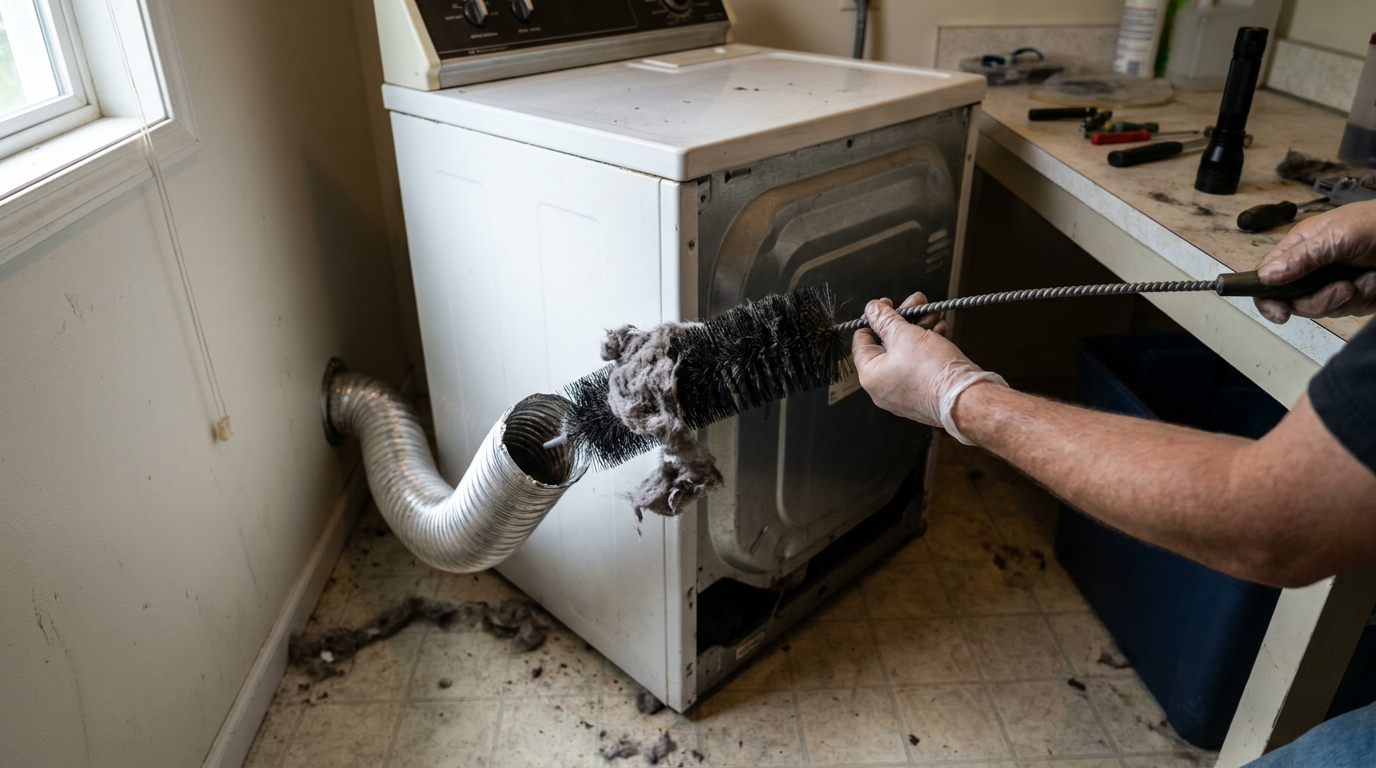 How to Clean Your Dryer Vent — Prevent Fire Hazards and Boost Efficiency