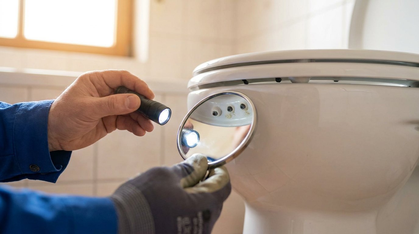 How to Fix a Slow-Flushing Toilet — Clean Clogged Rim Jets and Restore Flush Power