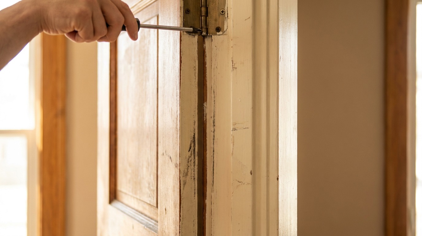 How to Fix a Sticking Interior Door — Adjusting a Door That Binds, Rubs, or Won't Close